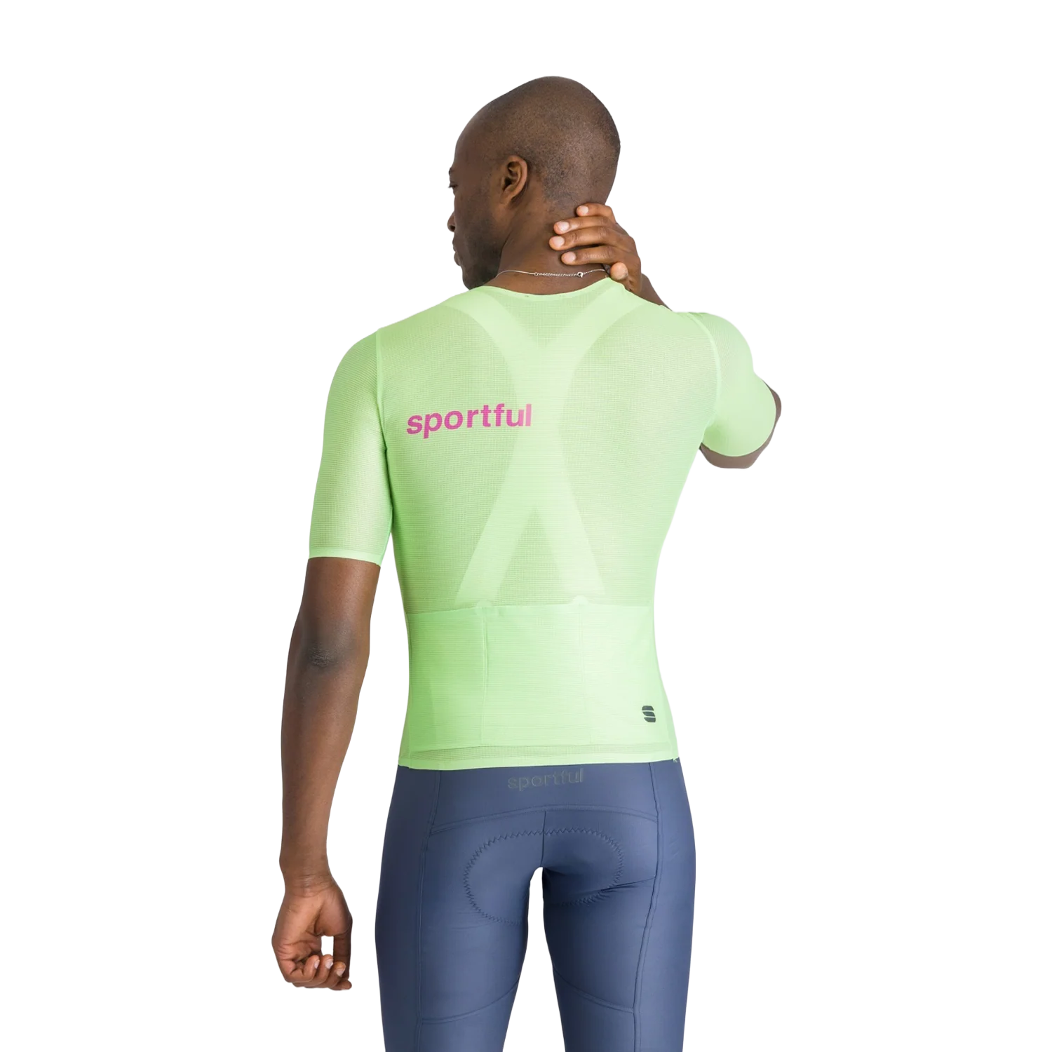 Maillot SPORTFUL LIGHT 2 Manches Courtes Vert - Image 5