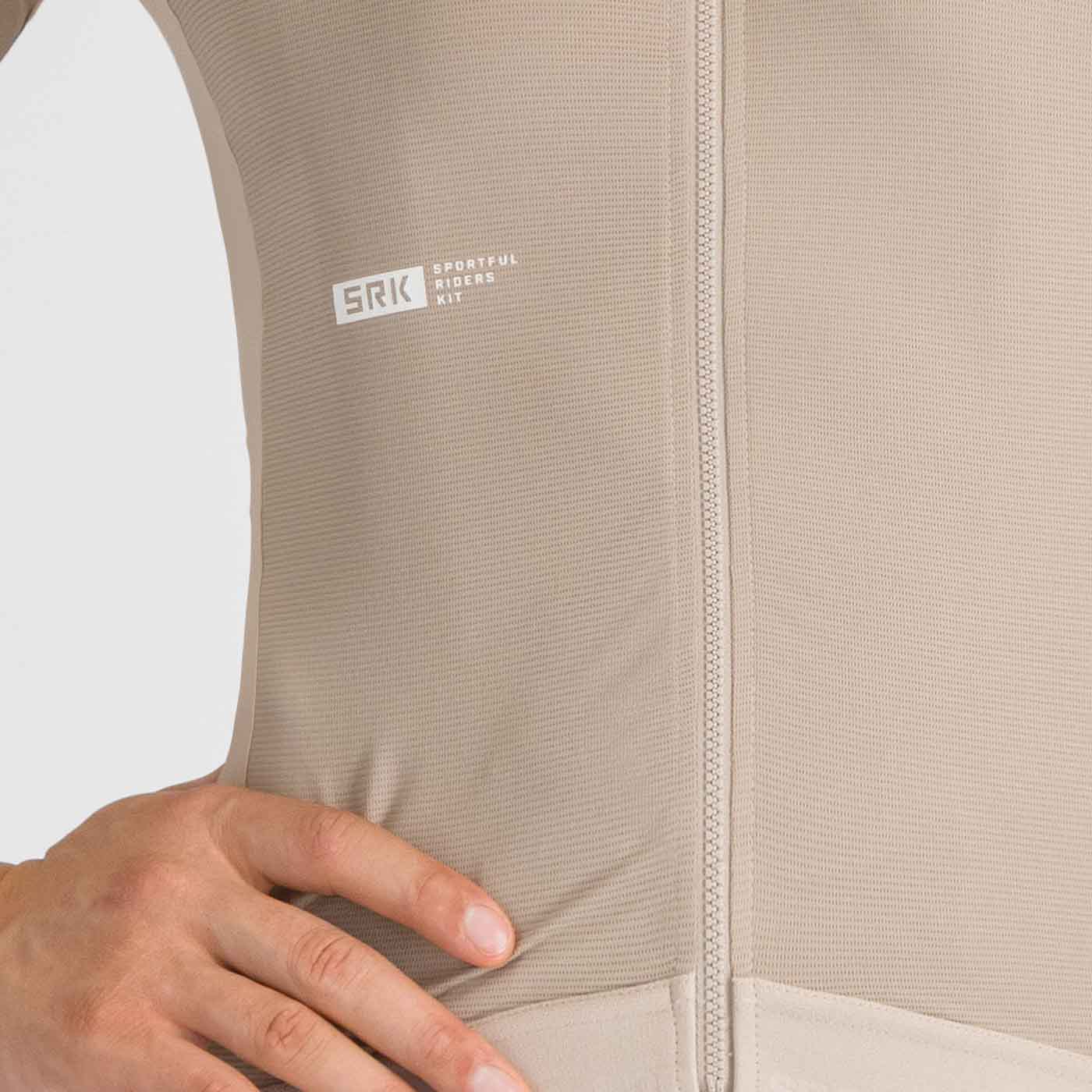 Maillot SPORTFUL SRK Manches Longues Beige - Image 2
