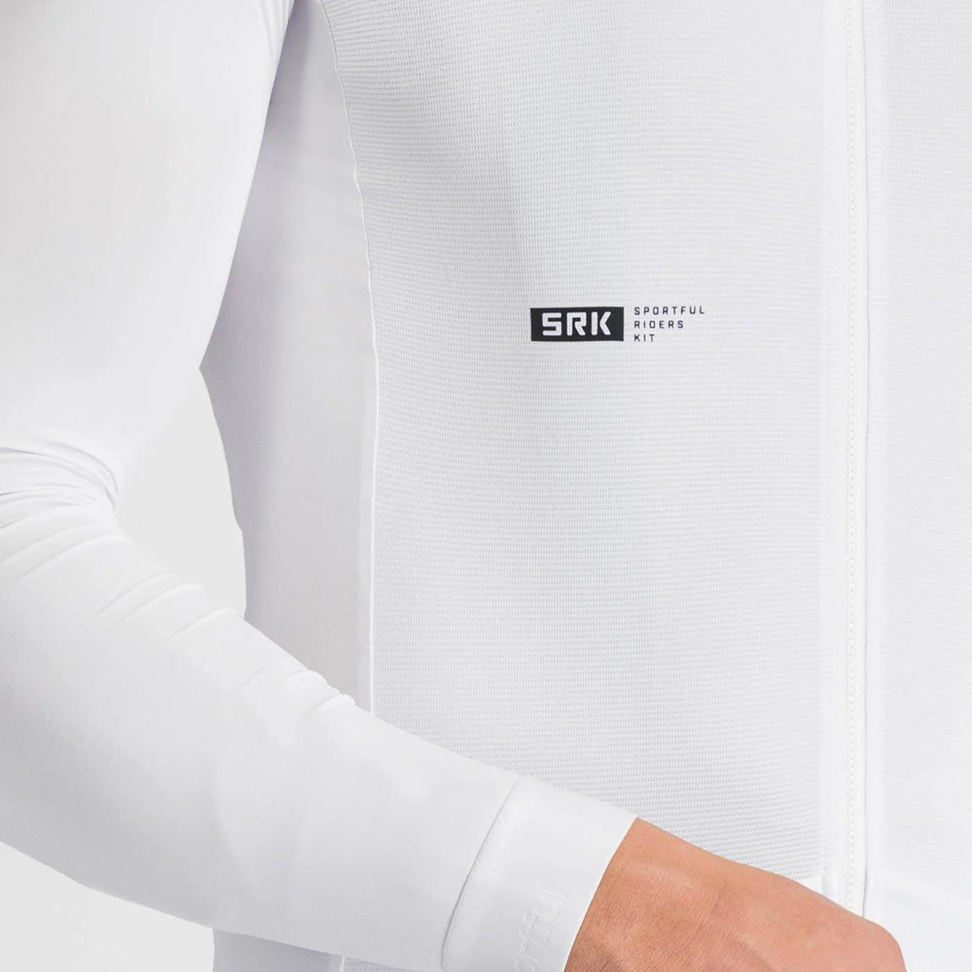 Maillot SPORTFUL SRK Manches Longues Blanc - Image 3