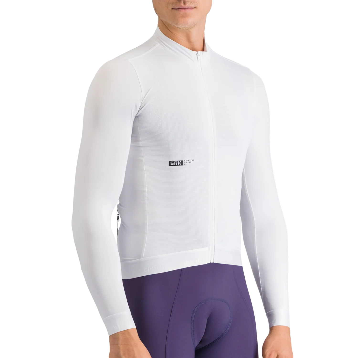 Maillot SPORTFUL SRK Manches Longues Blanc - Image 4