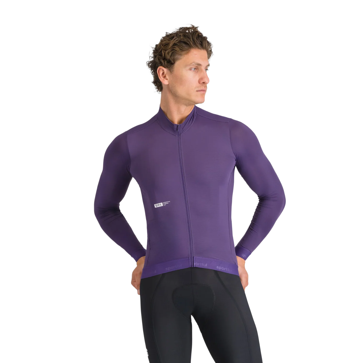 Maillot SPORTFUL SRK Manches Longues Violet - Image 7