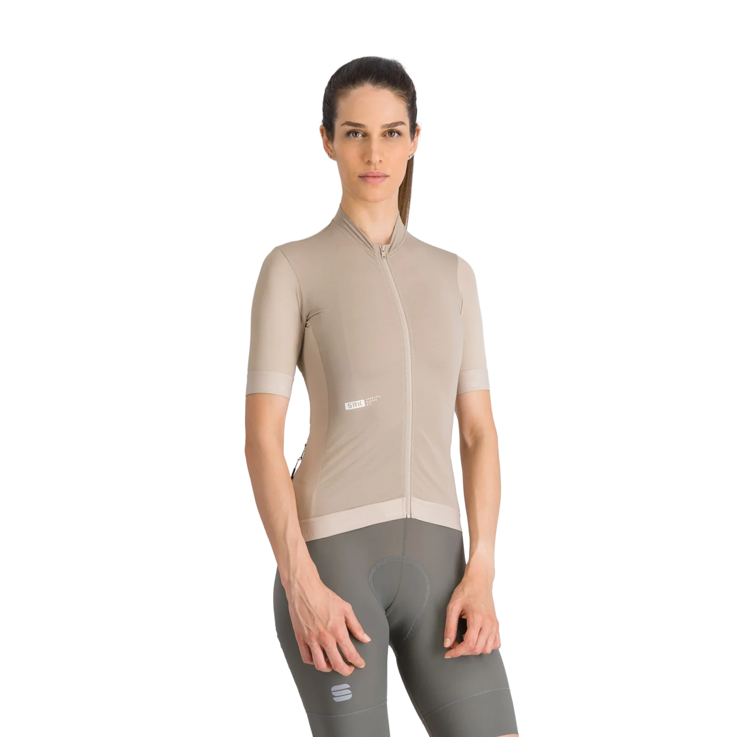 Maillot SPORTFUL SRK 2 Manches Courtes Femme Beige - Image 4