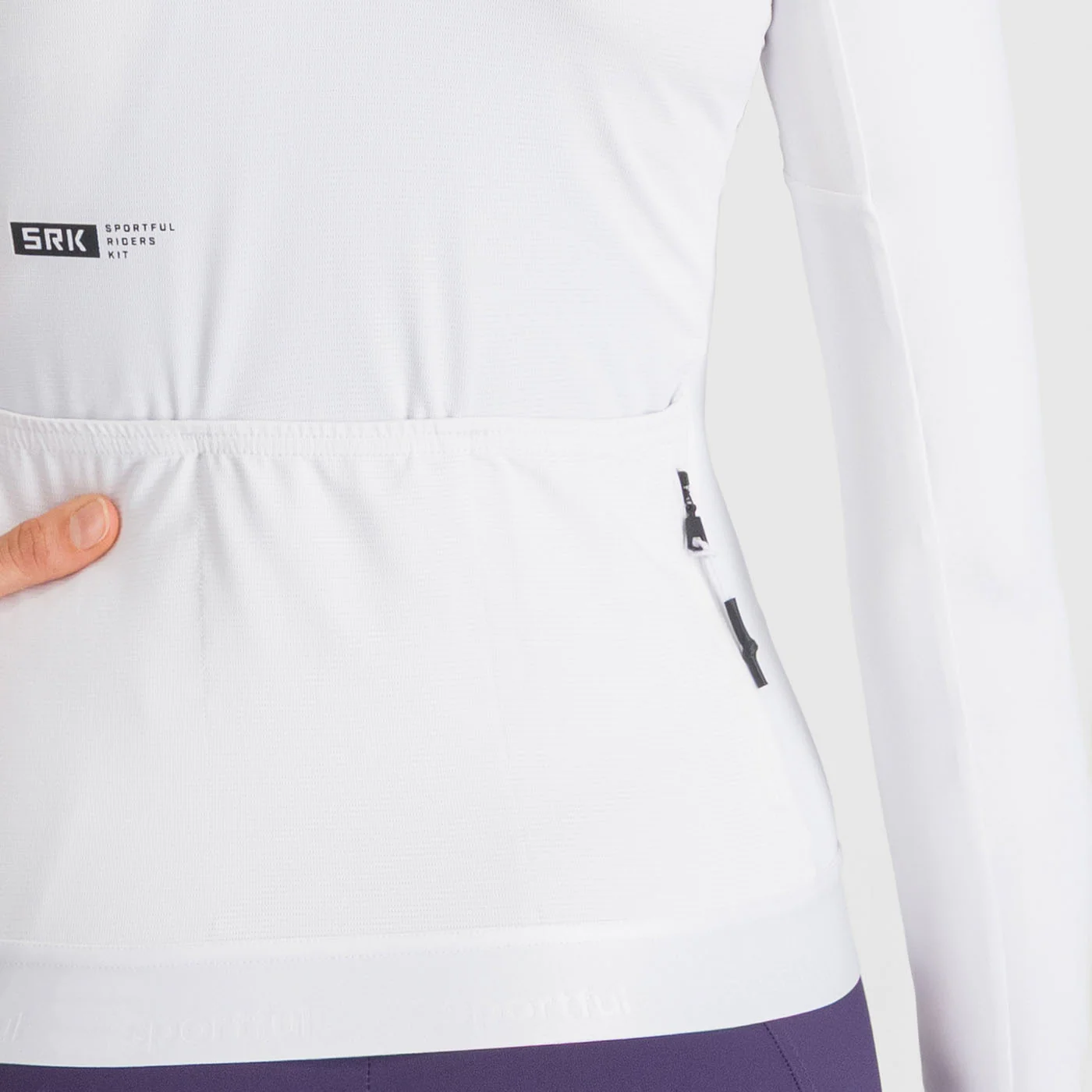 Maillot SPORTFUL SRK Manches Longues Femme Blanc - Image 4