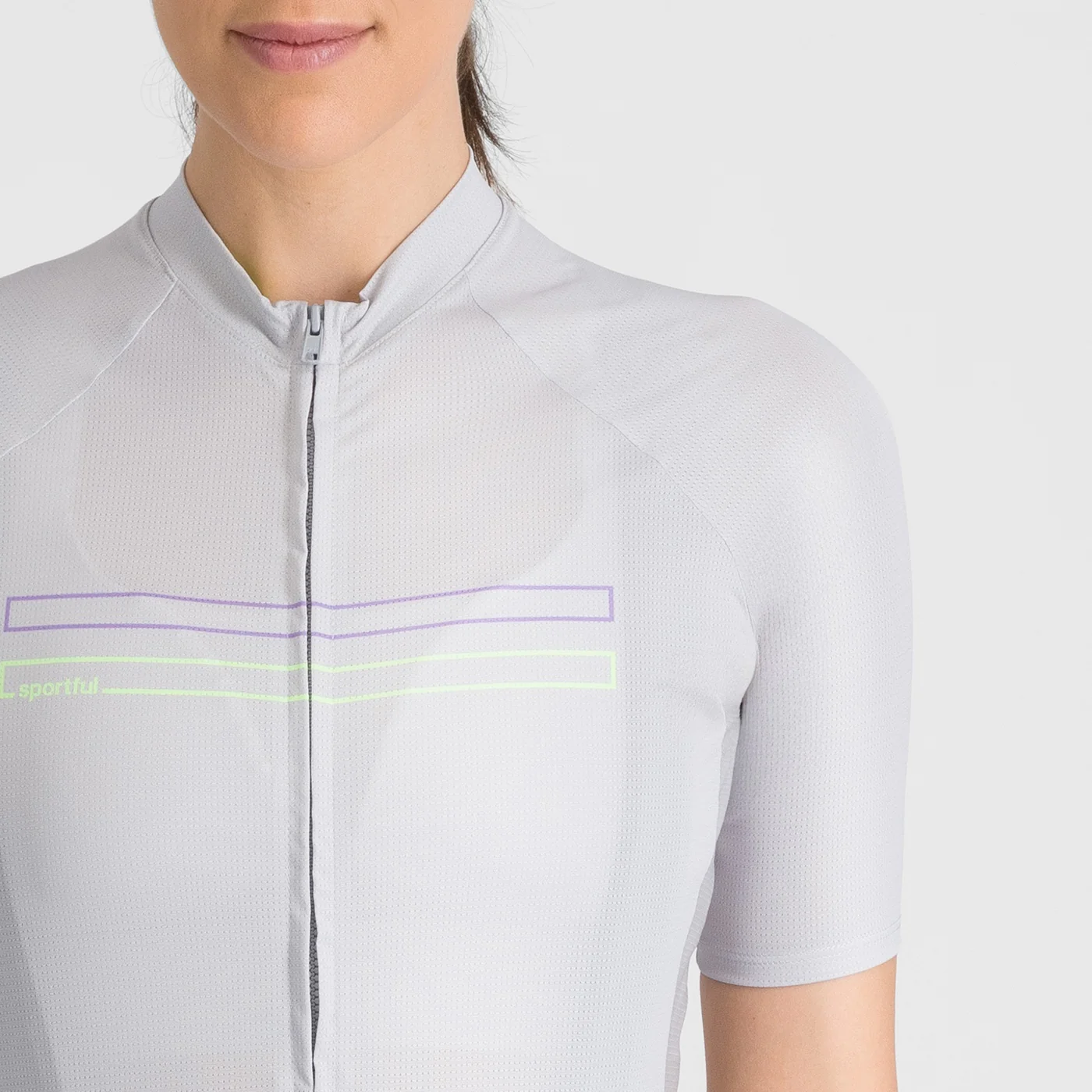 Maillot SPORTFUL STARLIGHT 2 Manches Courtes Femme Gris - Image 5