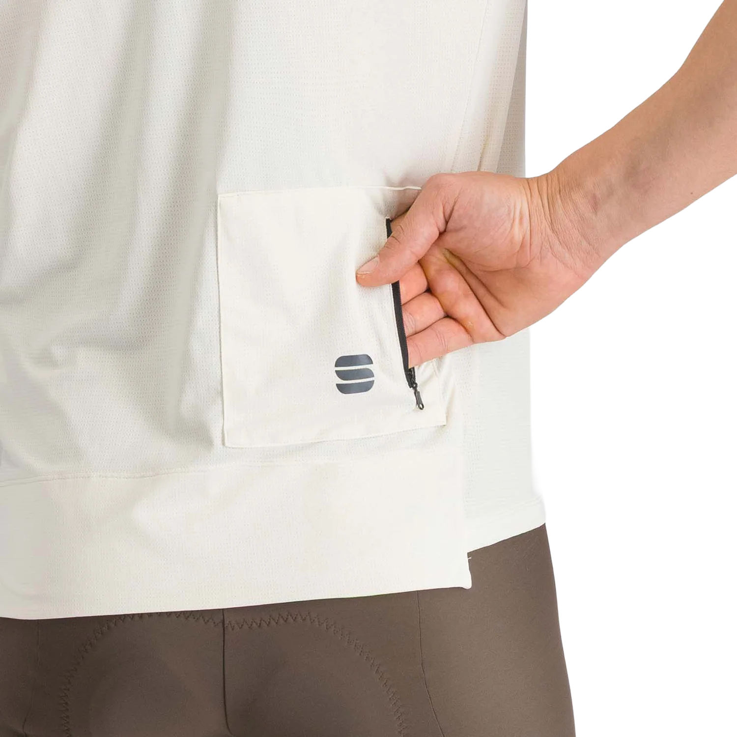 Maillot SPORTFUL SUPERGIARA TEE Manches Courtes Crème - Image 4