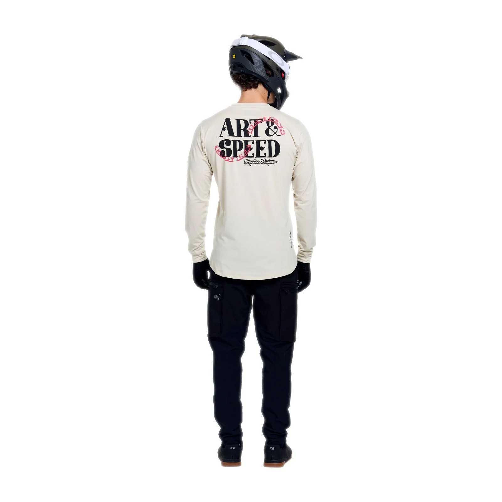 Maillot TROY LEE DESIGNS RUCKUS RIDE ART ET SPEED Manches Longues Pumice - Image 9