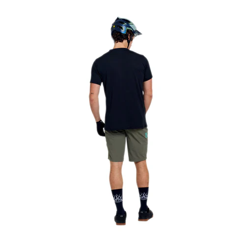 Maillot TROY LEE DESIGNS SKYLINE RIDE SIGNATURE Manches Courtes Noir/Turquoise - Image 5
