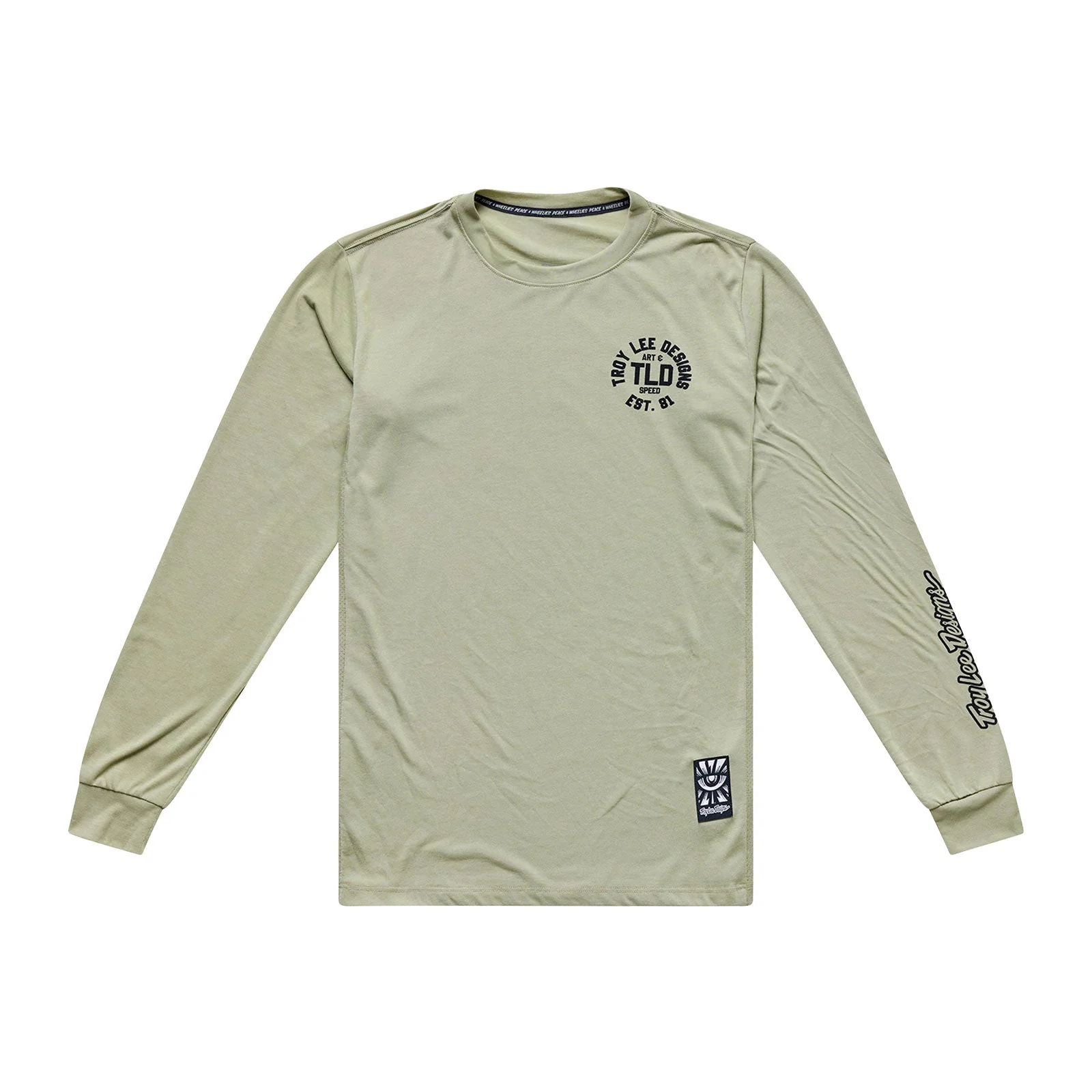 Maillot TROY LEE DESIGNS SKYLINE RIDE STAMPS Manches Longues Sage