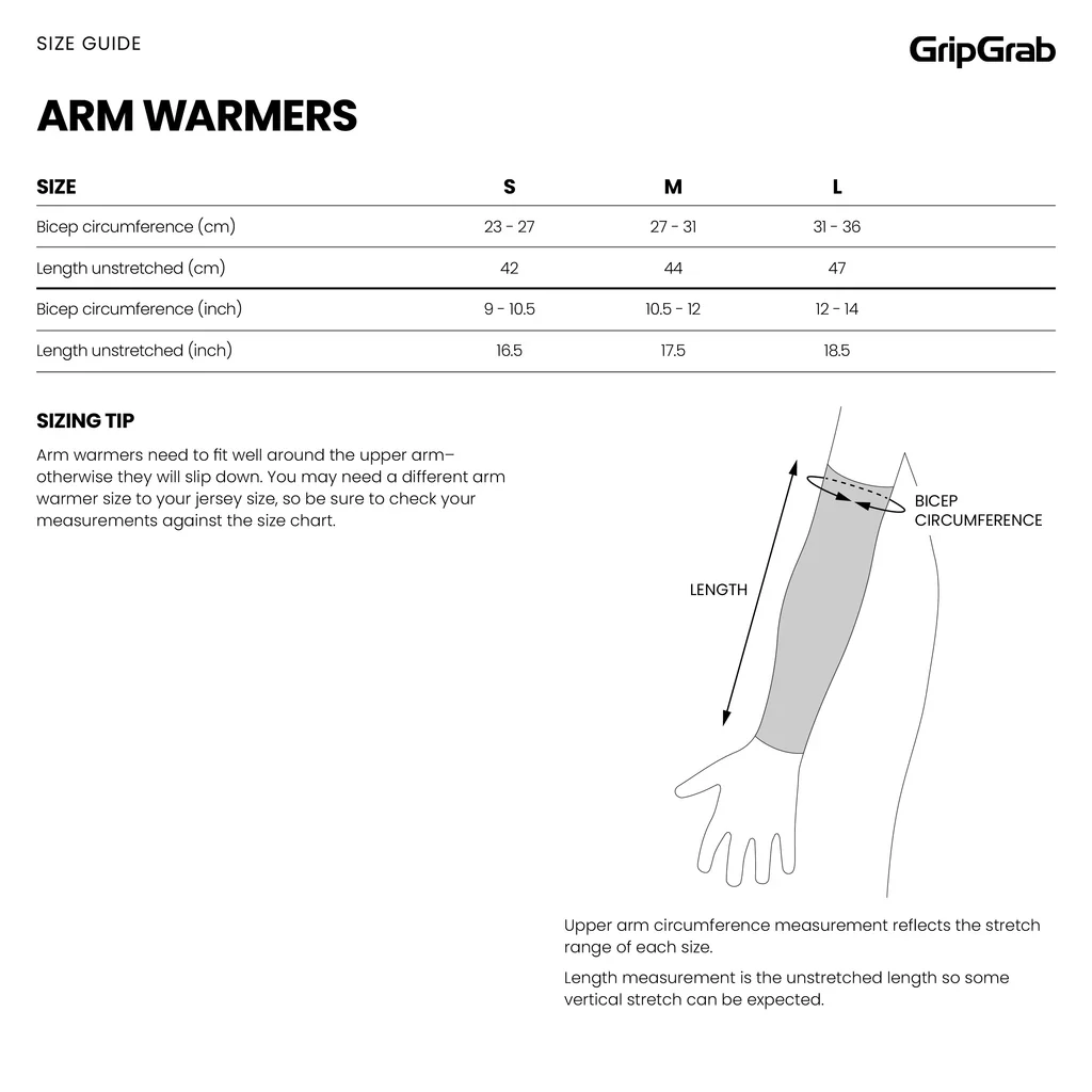 Manchettes GRIPGRAB UPF 50+ UV PROTECT Blanc - Image 6