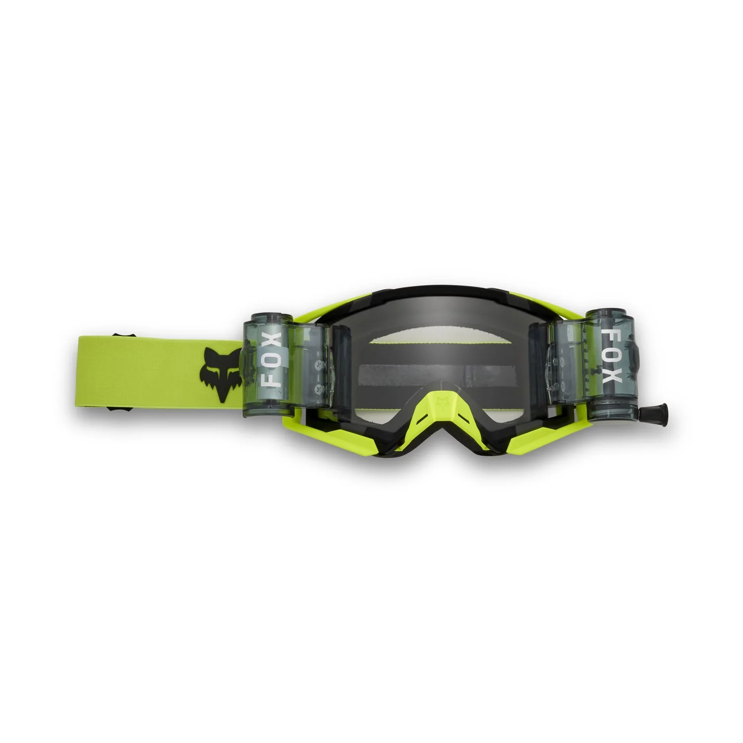 Masque FOX AIRSPACE ENDURO ROLL OFF Jaune