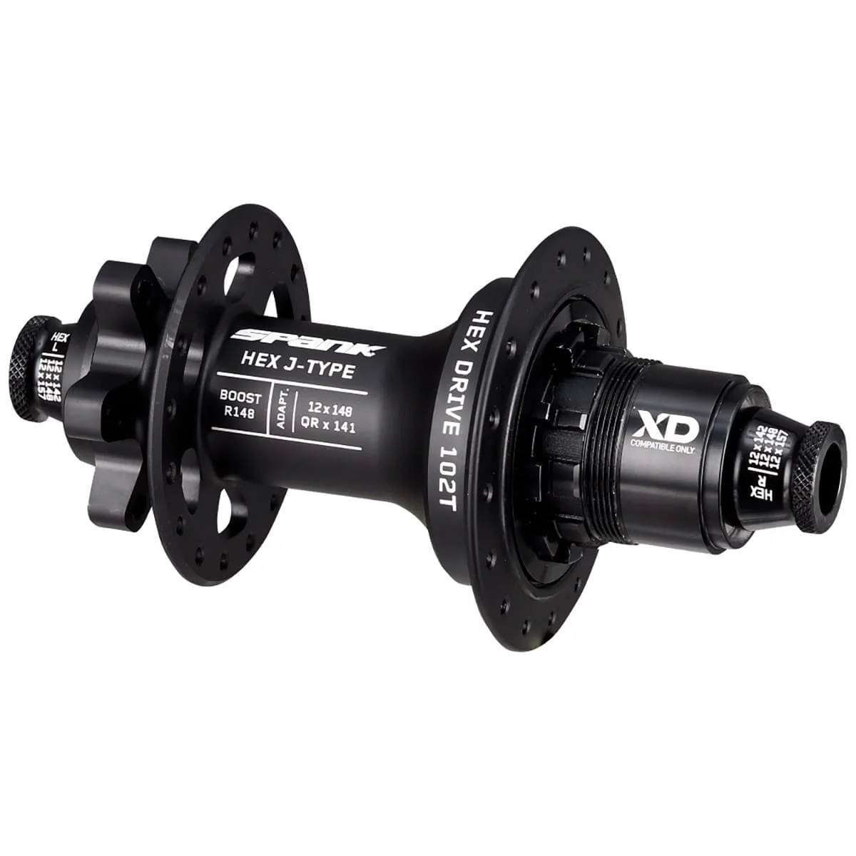 Moyeu Arrière SPANK HEX DRIVE 102T 12x148 mm Boost - Image 2