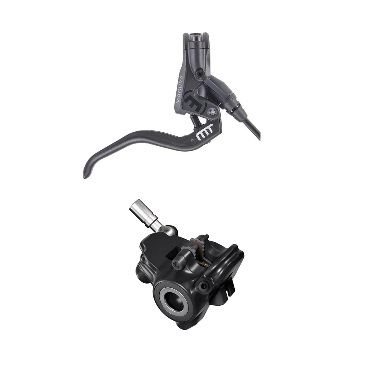 Paire de Freins MAGURA MT4 FLATMOUNT Sans Disque Noir - Image 2
