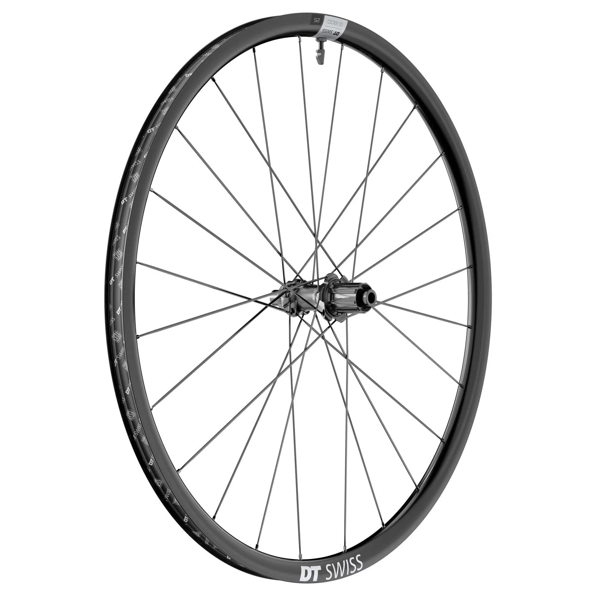 Paire de Roues DT SWISS G 1800 SPLINE 25 Tubeless Ready (Center Lock) Dynamo - Image 2