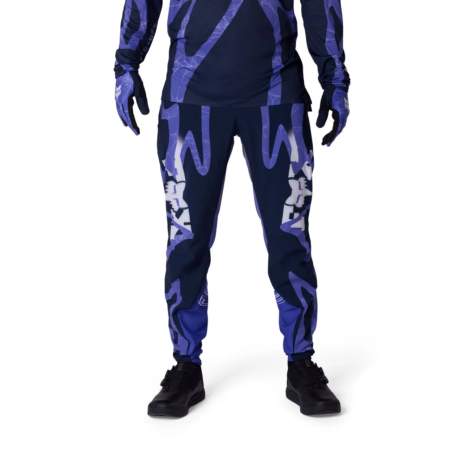 Pantalon FOX FLEXAIR DIFFUSE SE Violet Blueberry - Image 3