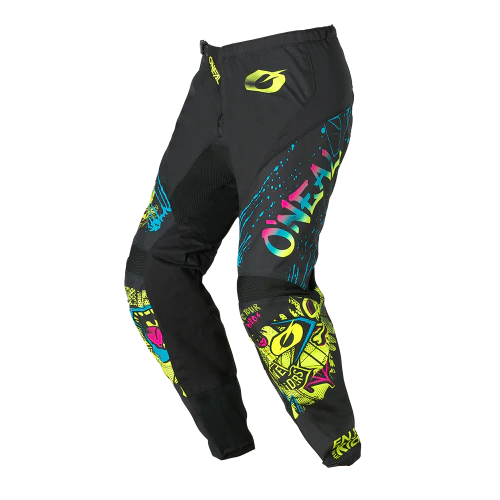Pantalon O'NEAL ELEMENT RANCID Junior Noir/Jaune