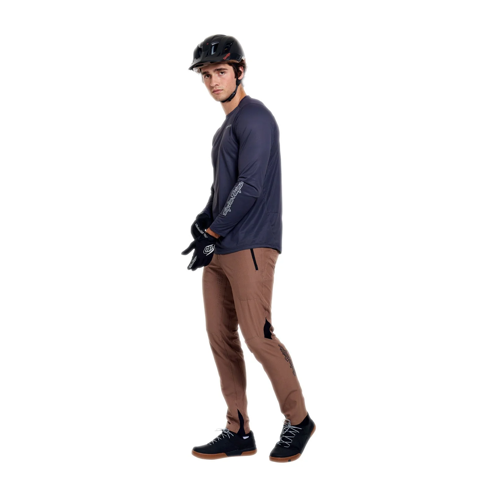 Pantalon TROY LEE DESINS SKYLINE PRO MONO Marron - Image 3