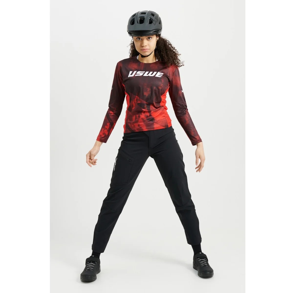 Pantalon USWE SKRUBB Femme Noir - Image 4