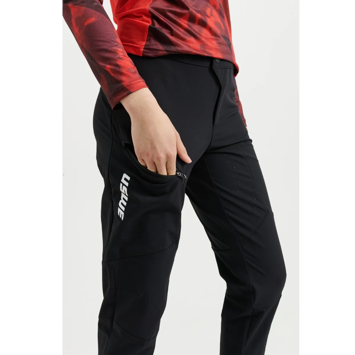 Pantalon USWE SKRUBB Femme Noir - Image 7