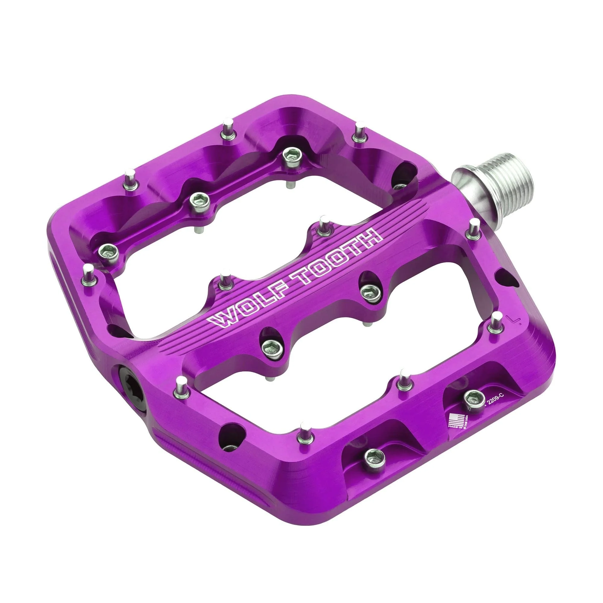 Pédales Plates WOLF TOOTH WAVEFORM Large Violet - Image 2