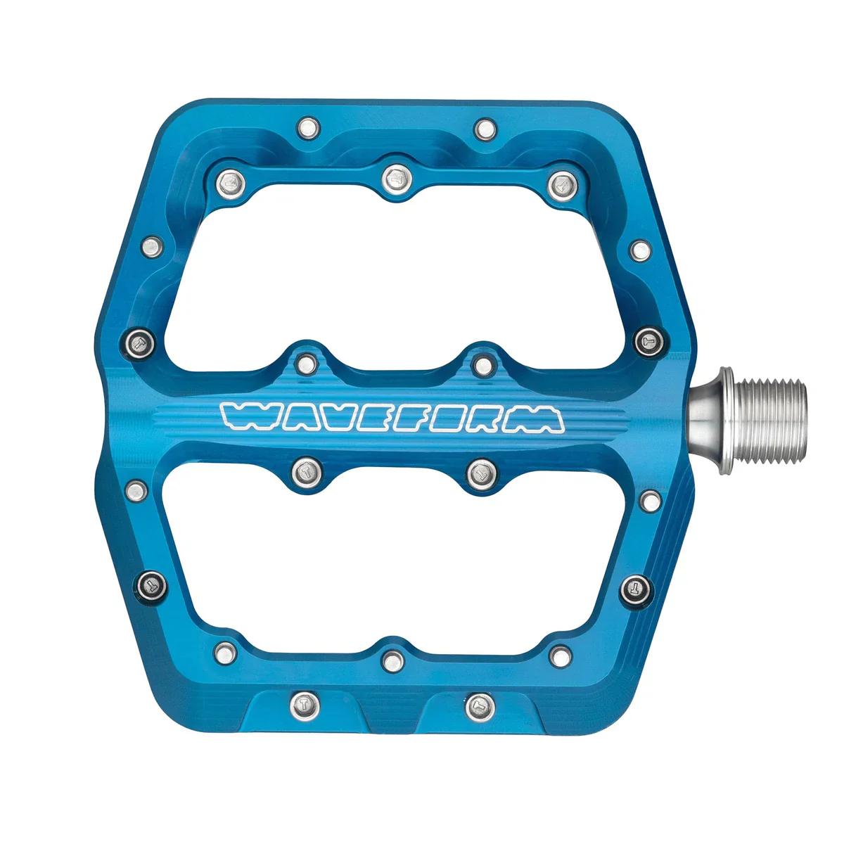 Pédales Plates WOLF TOOTH WAVEFORM Small Bleu