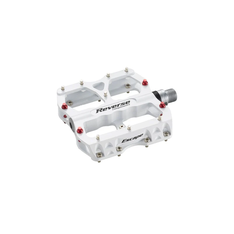 Pédales Plates REVERSE COMPONENTS ESCAPE Blanc
