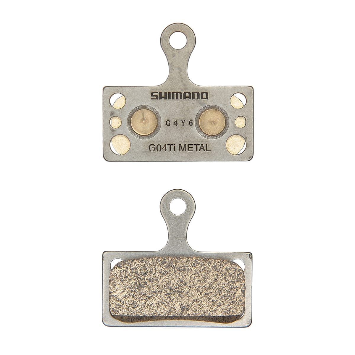 Plaquettes Métalliques SHIMANO G04TI - Image 2