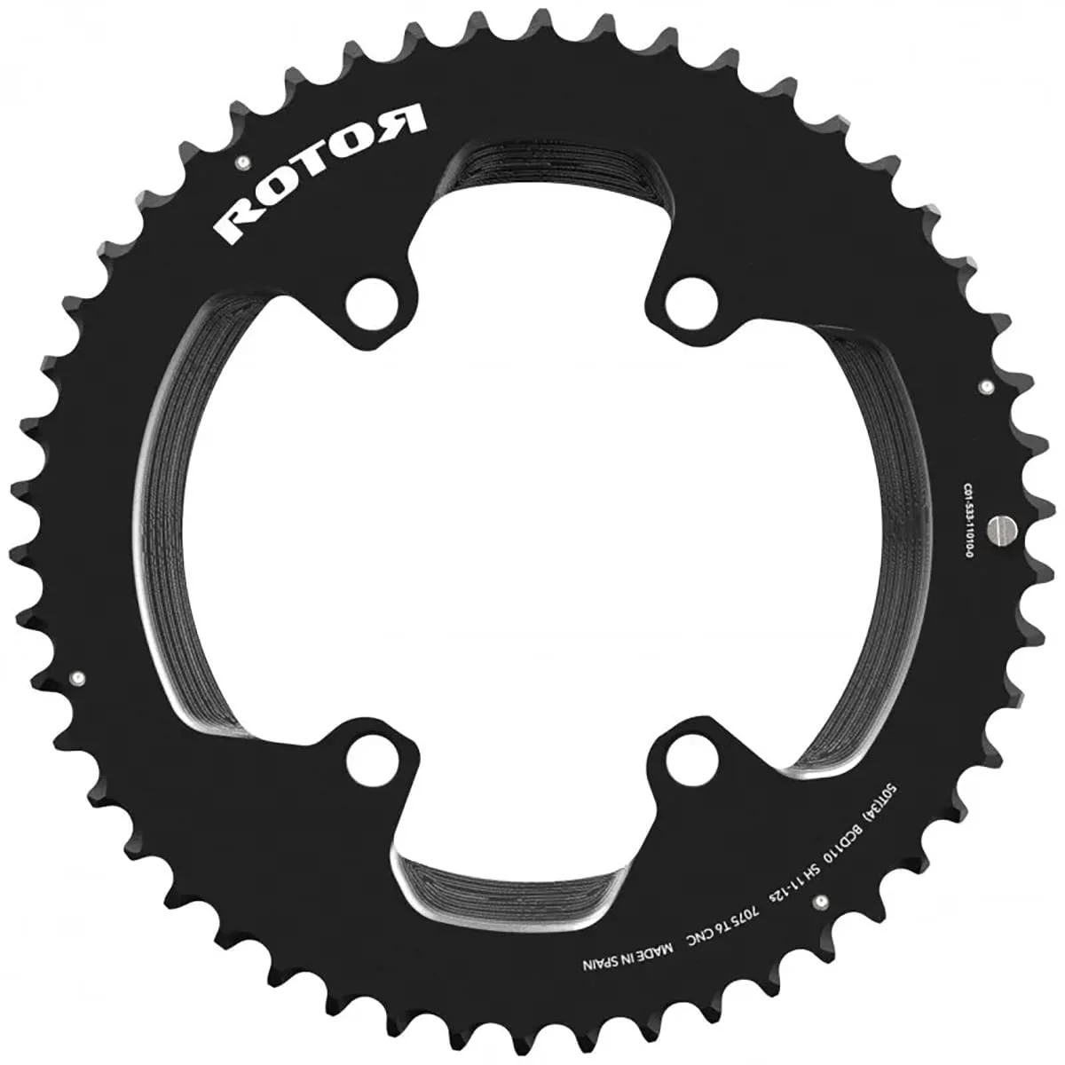 Plateau Extérieur 11/12V ROTOR ROUND-RING 110mm