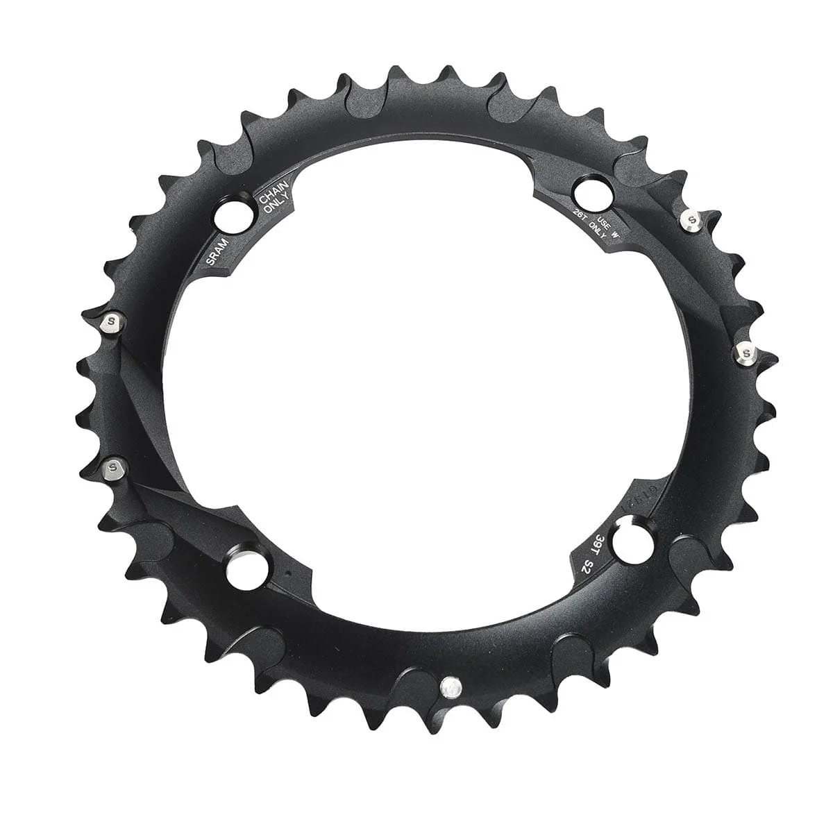 Plateau Extérieur SRAM MTB 120BCD S2 10V 4 Trous 120mm - Image 2