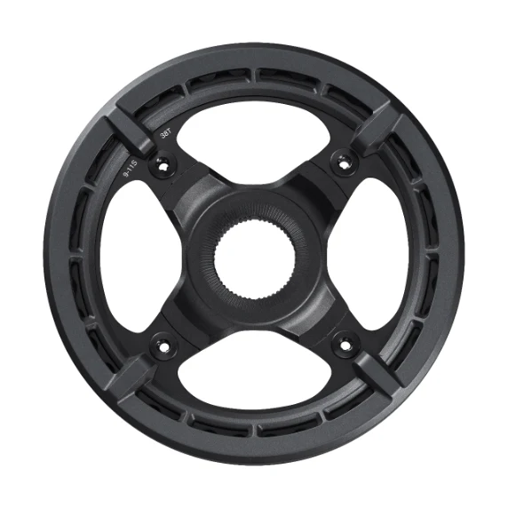 Plateau Mono E-Bike SHIMANO SM-CRE70 9/10/11V Double Guide Chaine