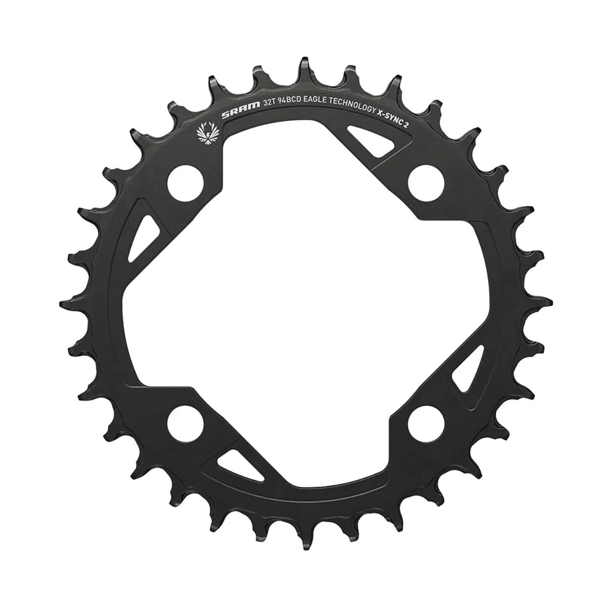 Plateau Mono SRAM X-SYNC 2 94BCD EAGLE EMTB 12V 4 Trous 94mm