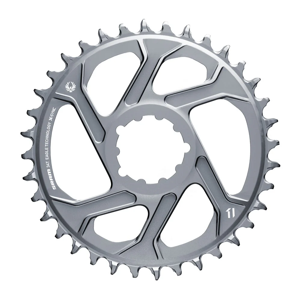 Plateau Mono SRAM EAGLE X-SYNC 2 BOOST 11/12V Direct Mount Offset 3mm Gris