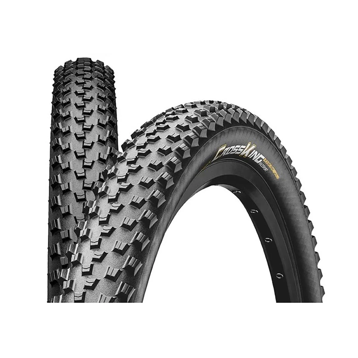 Pneu CONTINENTAL CROSS KING 27.5x2.20 Protection Tubeless Ready Souple Noir