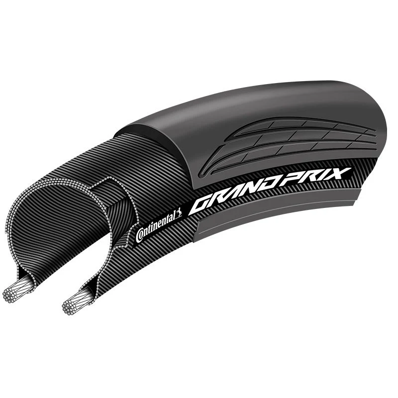 Pneu CONTINENTAL GRAND PRIX 700c TubeType Noir - Image 2
