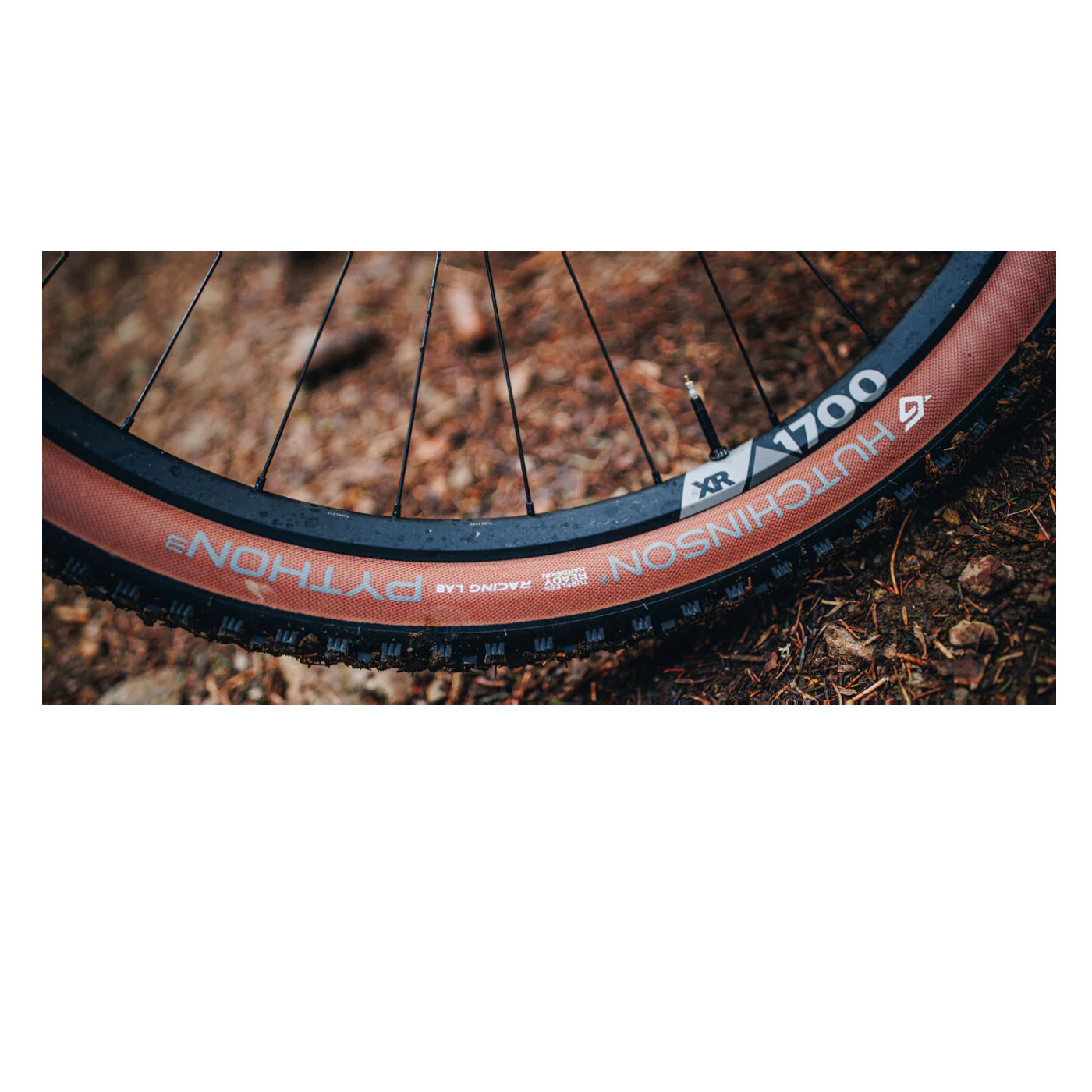 Pneu HUTCHINSON PYTHON 3 29x2.30 Racing Lab Hardskin Race Ripost XC Tubeless Ready Souple Marron - Image 3