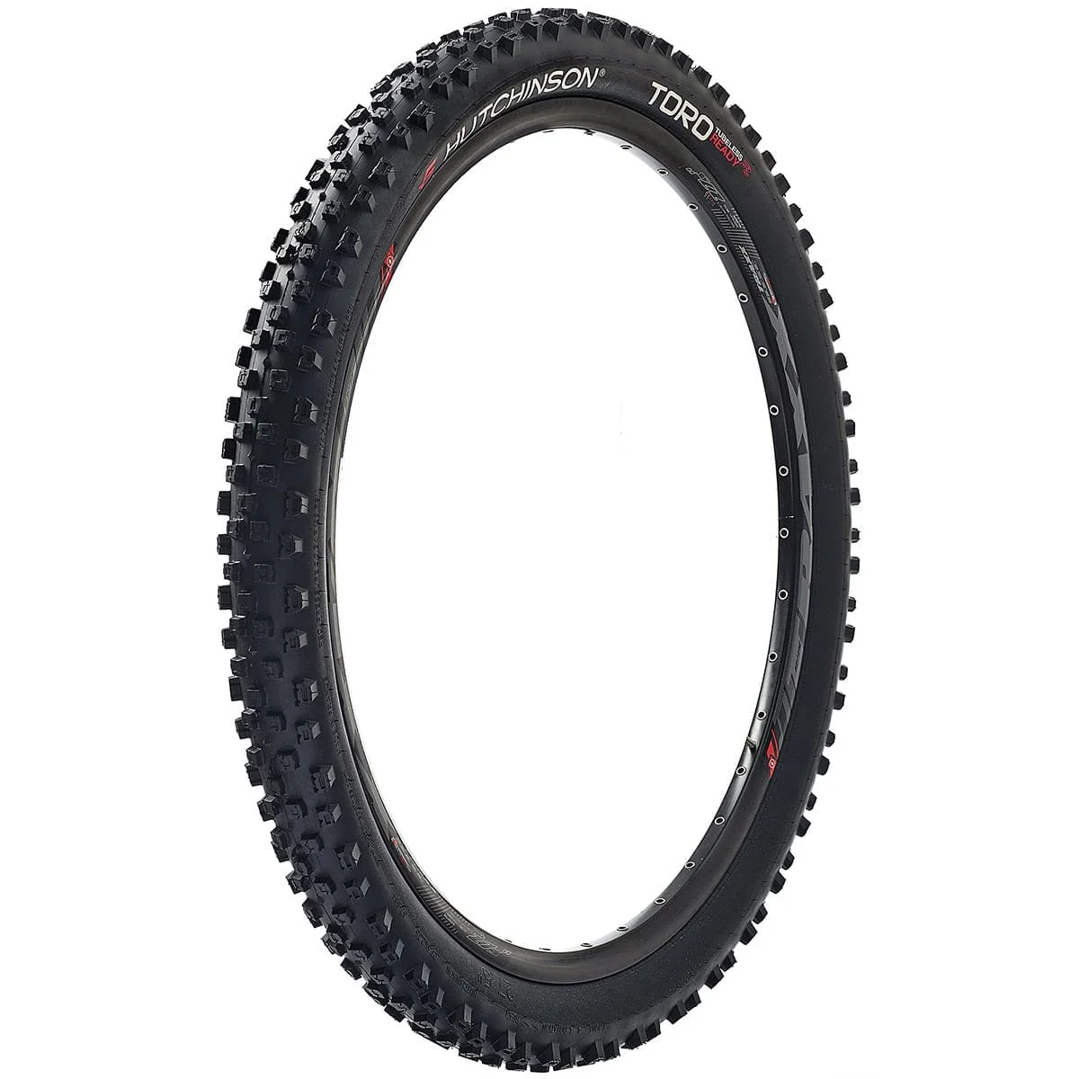 Pneu HUTCHINSON TORO 27.5x2.25 Mono Compound Tubeless Ready Souple Noir