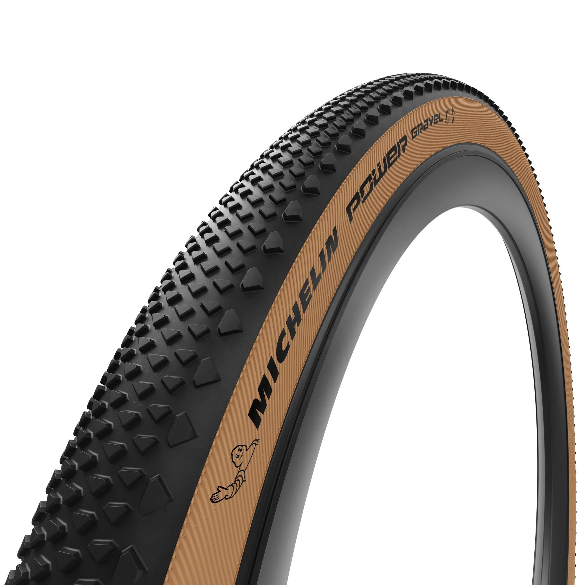Pneu MICHELIN POWER GRAVEL Competition Line Tubeless Ready Marron - Image 2