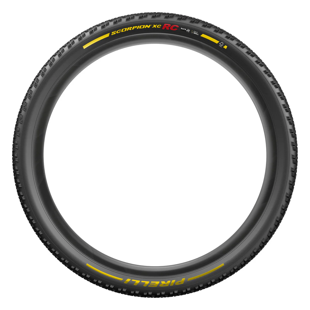 Pneu PIRELLI SCORPION RACE XC RC ProWall 29x2.40 Tubeless Ready Souple Noir/Jaune Team Edition - Image 2