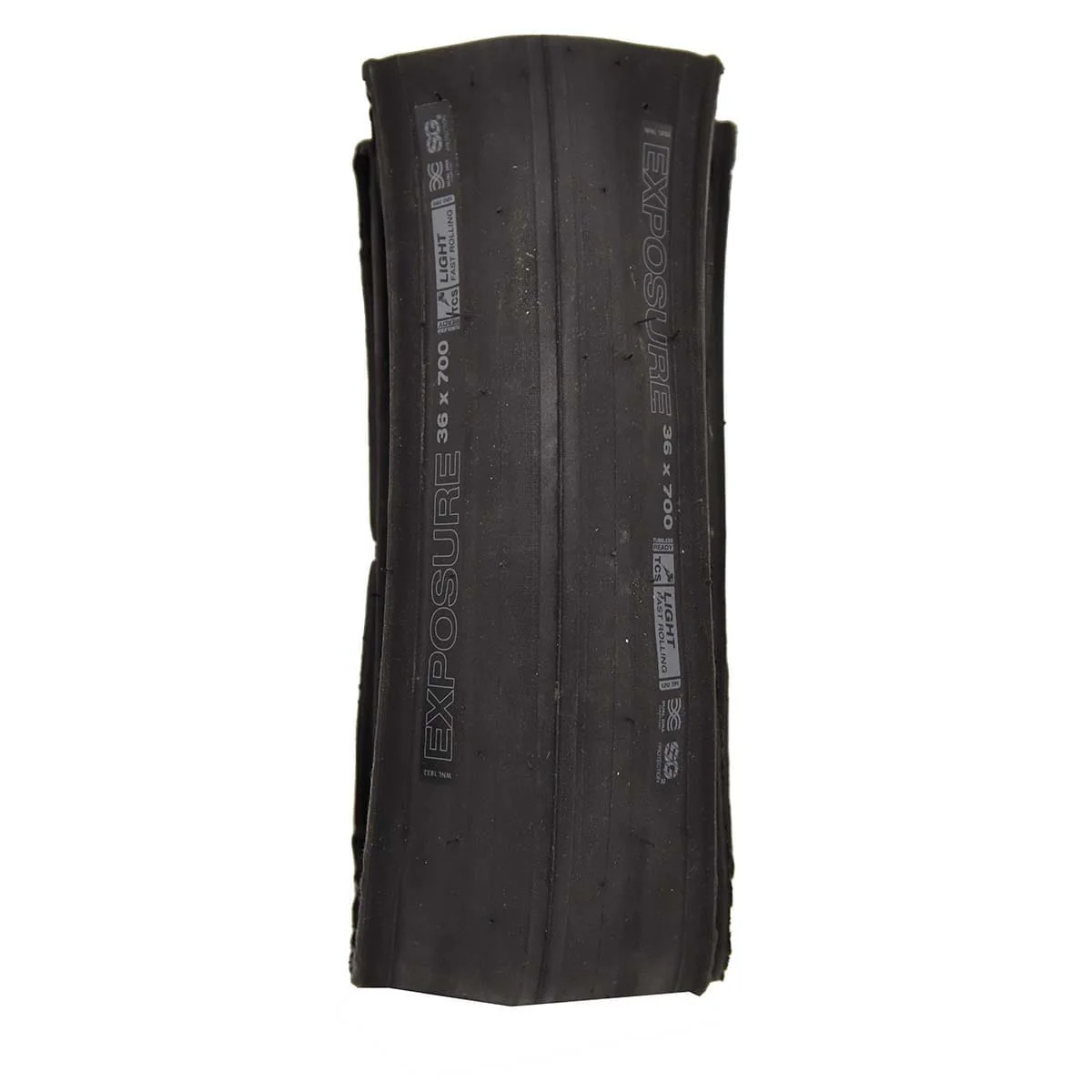 Pneu WTB EXPOSURE TCS LIGHT FAST ROLLING DUAL DNA SG2 700x36c Tubeless Ready Noir - Image 2