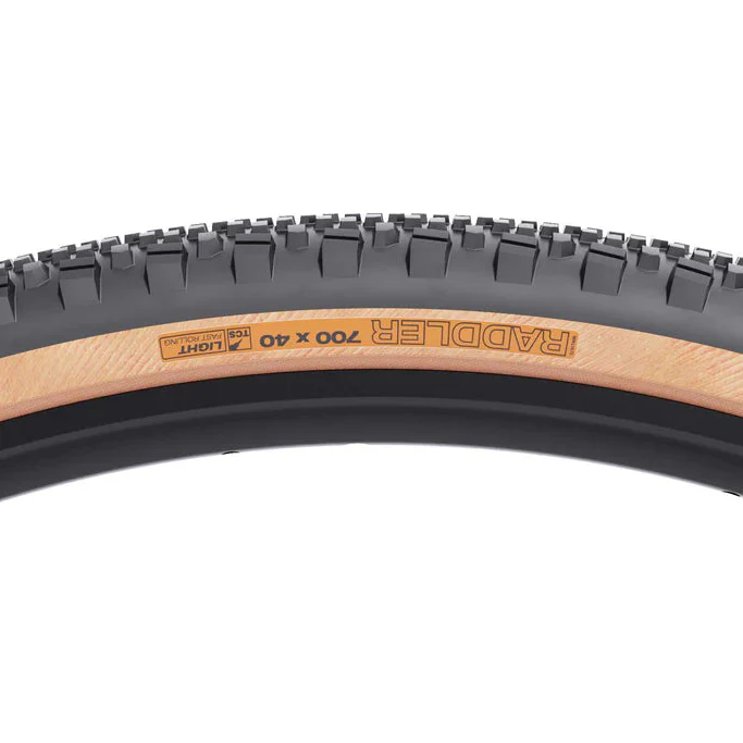 Pneu WTB RADDLER TCS LIGHT FAST ROLLING DUAL DNA SG2 700x40c Tubeless Ready Renforcé Beige - Image 2