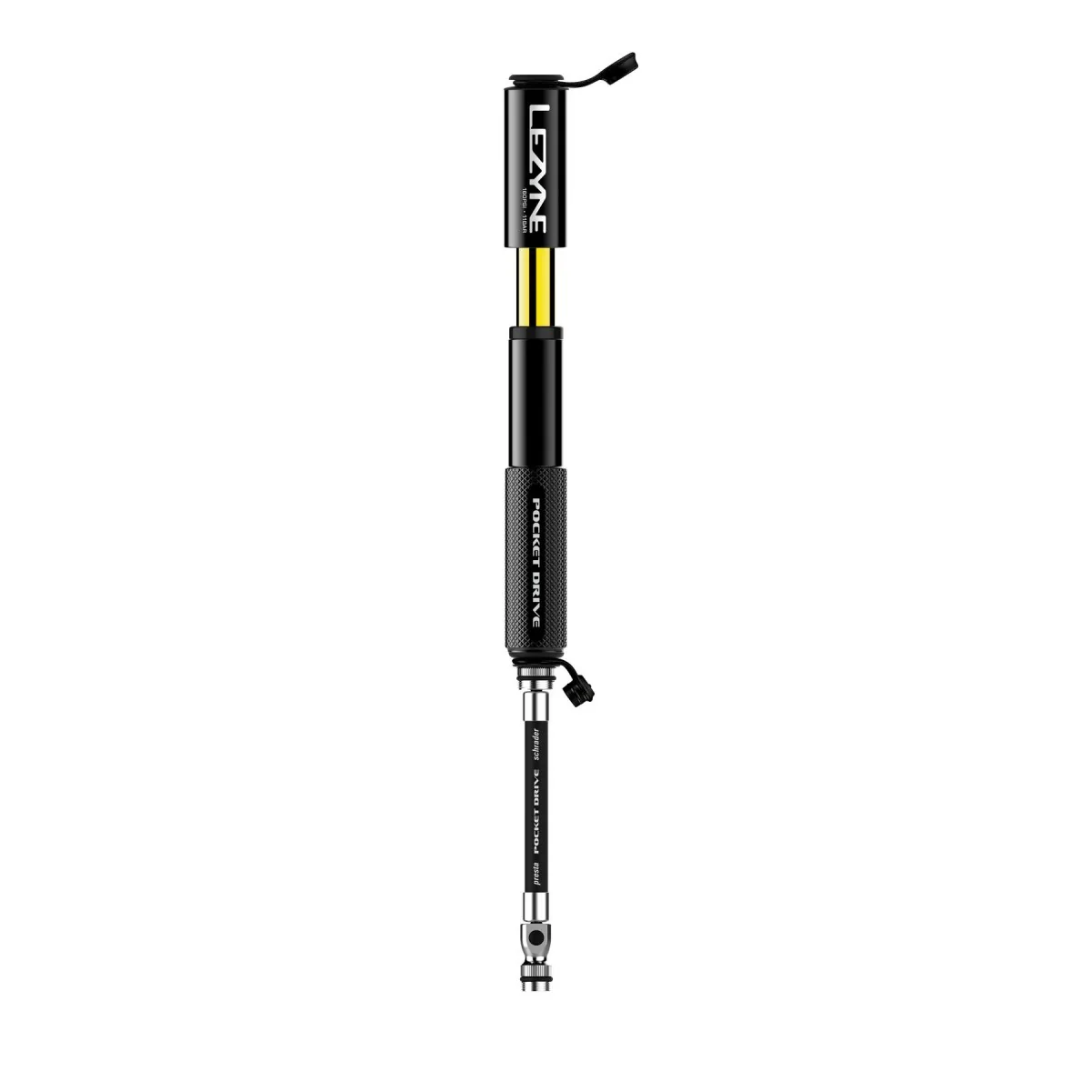 Pompe à Main LEZYNE POCKET DRIVE HP Noir - Image 2