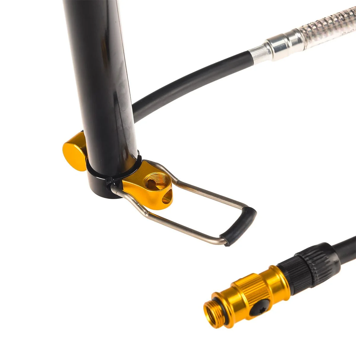 Pompe à Pied Compacte LEZYNE MICRO FLOOR DRIVE HPG Noir - Image 3