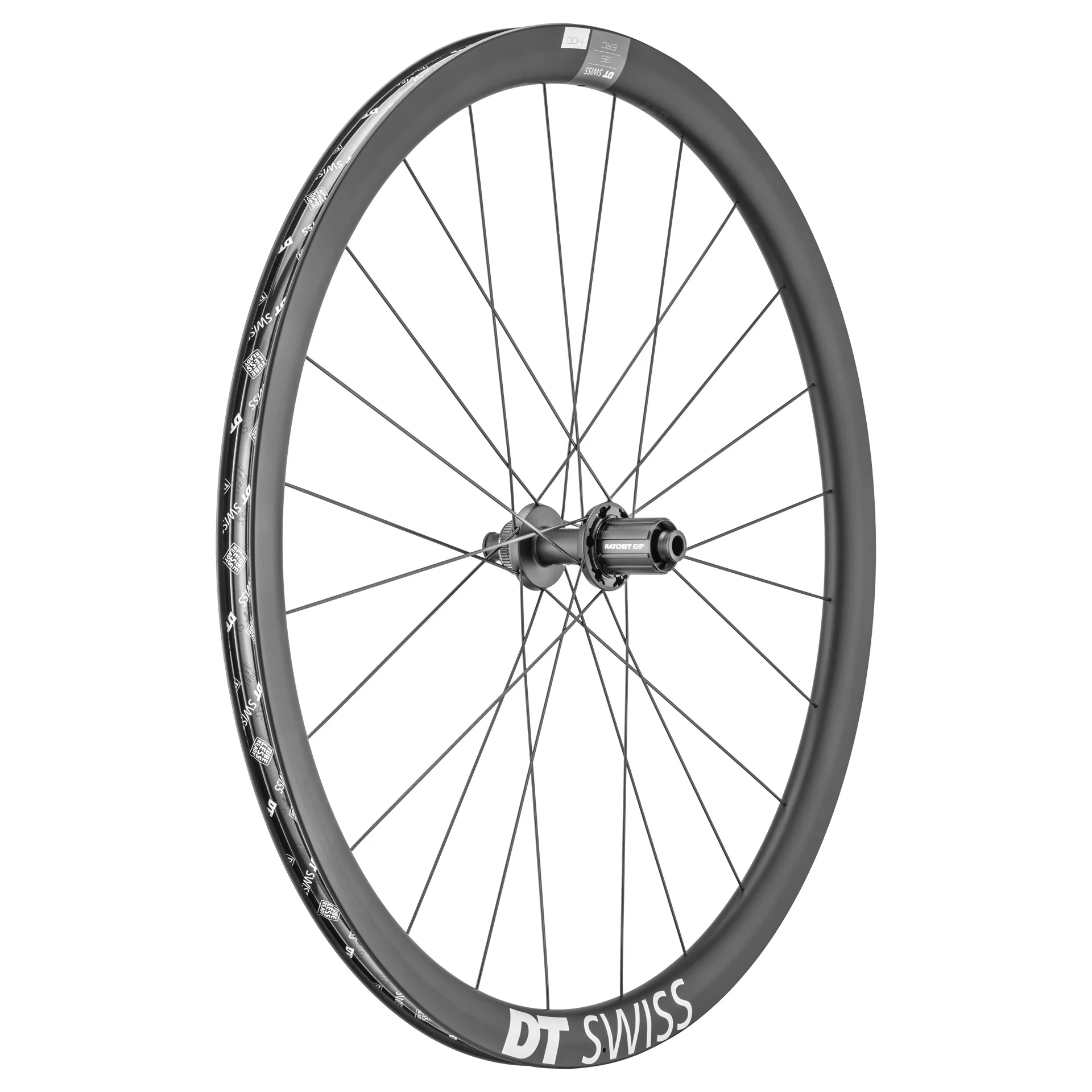 Roue Arrière DT SWISS ERC 1400 DICUT 35 DISC Tubeless Ready (Center Lock) - Image 2
