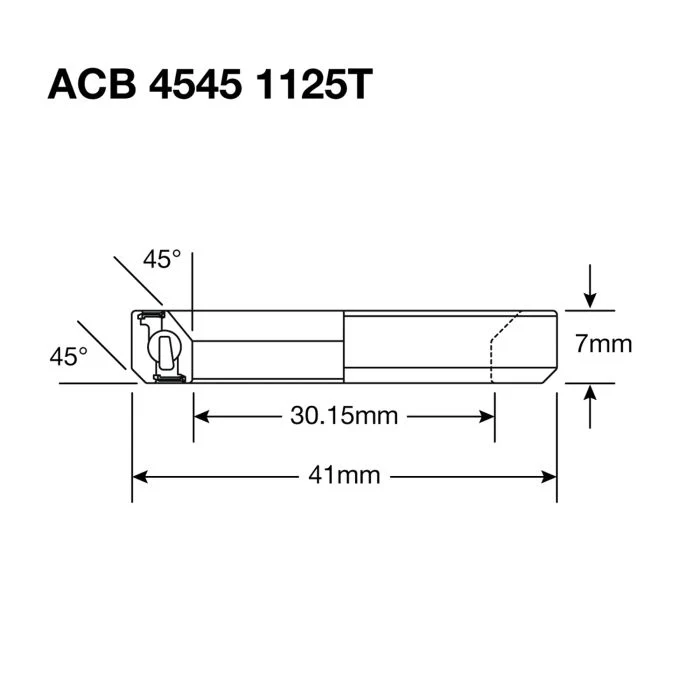 Roulement de Direction ENDURO BEARINGS 1125T - 440c Stainless 30,15x41x7 mm (45x45°) ACB - Image 2