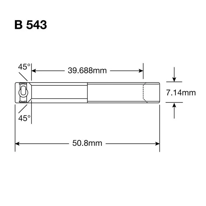 Roulement de Direction ENDURO BEARINGS B 543 LLB SS - 440c Stainless - 1 9/16''x2''x9/32'' - Image 2