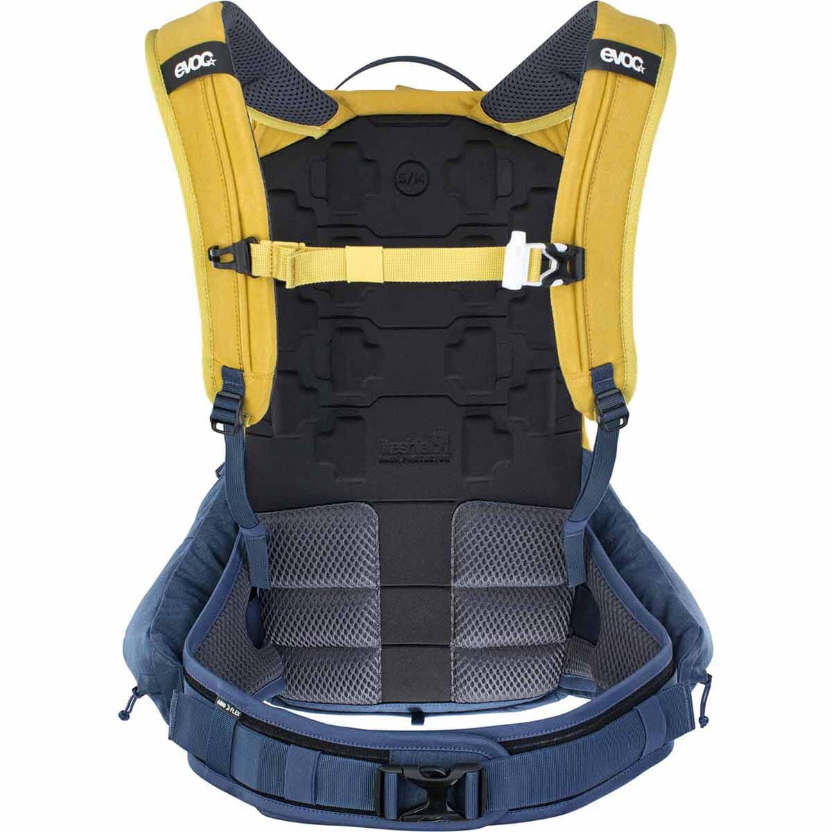 Sac à Dos avec Dorsale EVOC TRAIL PRO 16L Jaune/Bleu - Image 2