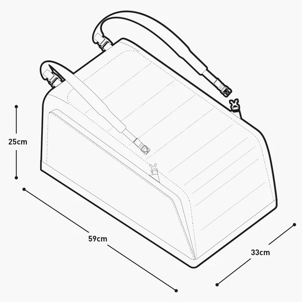 Sac de Voyage EVOC BAG 55 L MACASKILL Noir - Image 9