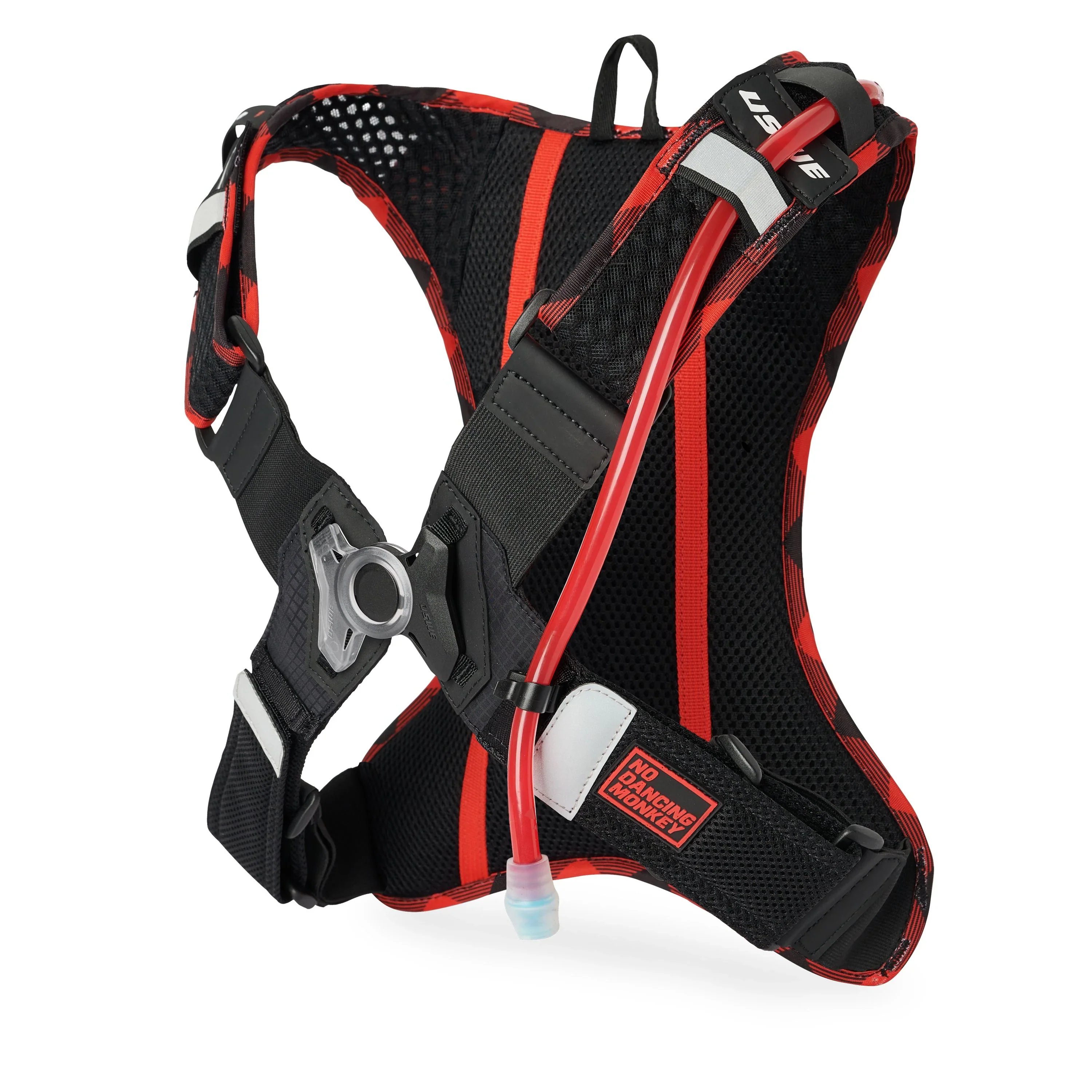 Sac d'Hydratation USWE OUTLANDER XC 2 L Flannel Rouge/Noir - Image 2