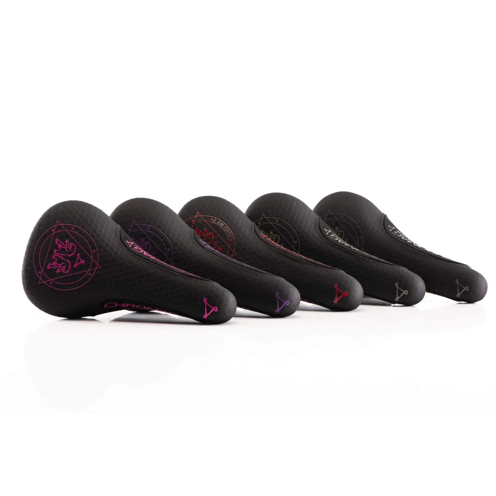 Selle CHROMAG OVERTURE Rails CrMo Noir/Violet - Image 2