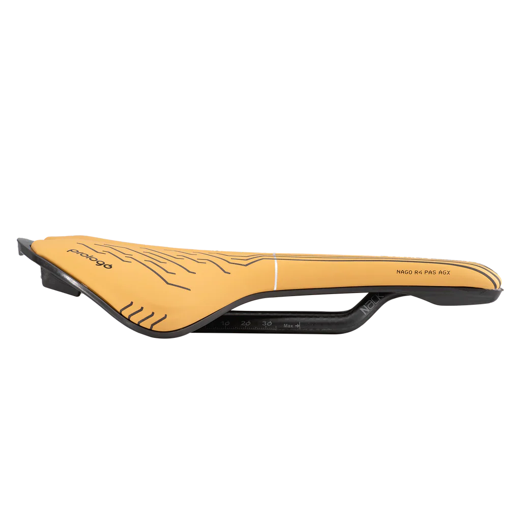 Selle PROLOGO NAGO R4 PAS AGX 137mm Rails Nack Beige - Image 2