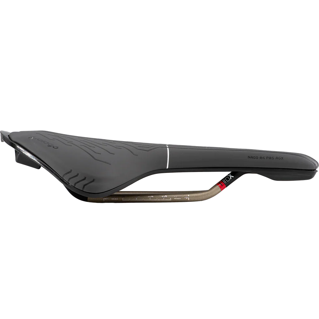 Selle PROLOGO NAGO R4 PAS AGX 137mm Rails Tirox Noir - Image 2